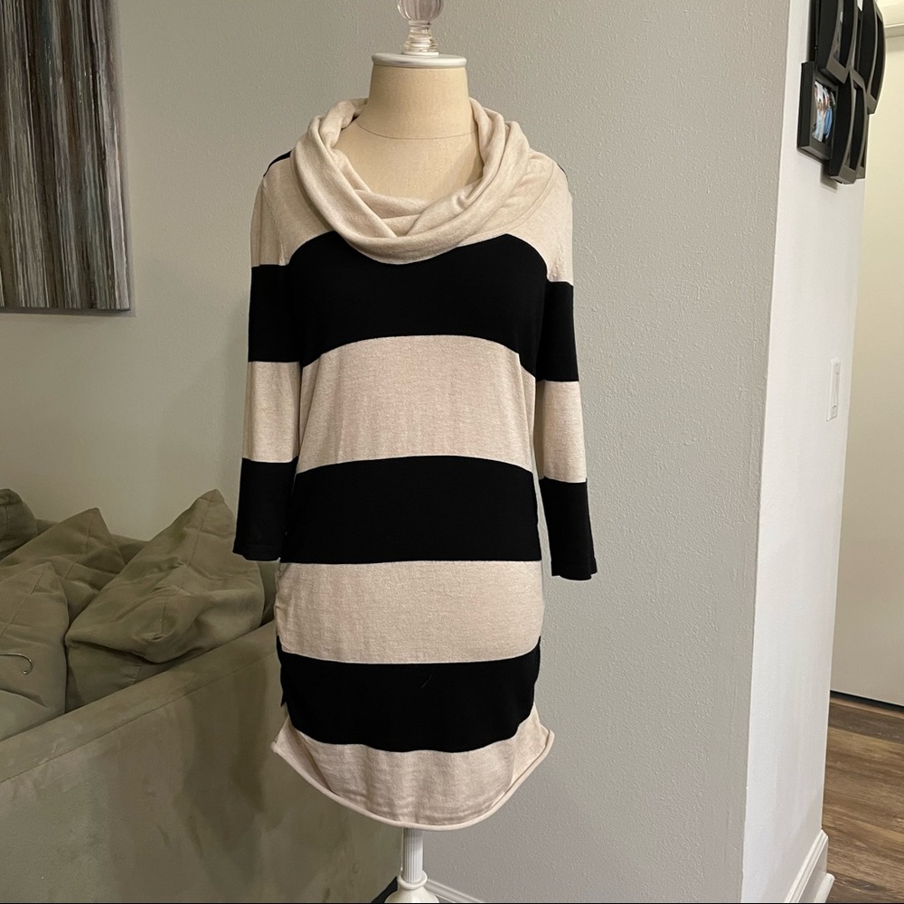 Pink Rose Sweater Dress medium